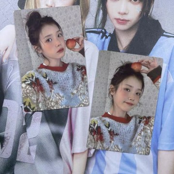 ⭐韓國代購正版⭐正版保真IU2025檯曆卡李知恩iu小卡便宜默認明星周邊韓娛