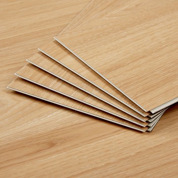 樂嫚妮 北歐風仿木紋SPC石塑防水卡扣地板-1.5坪/厚5.5mm-(4色)淺木紋咖色