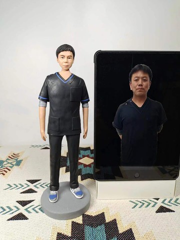 客制化人物公仔 人偶 3D人像畫 似顏繪 肖像 定制 生日 紀念 禮物