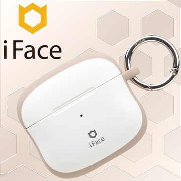 日本 iFace AirPods 3 專用 First Class 抗衝擊頂級保護殼咖啡限定款 - 牛奶色