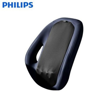 【PHILIPS飛利浦】45度溫感熱敷大面積遊走背部按摩器 PPM4502DB