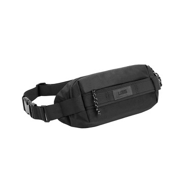 UAG 潮流斜背包-黑 (側背包單肩包腰包)