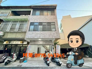 前後活路｜中興商圈５米面寬｜３面採光邊間透天有側巷｜台中市大里區中興路二段