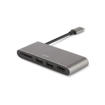 Moshi USB-C 多媒體轉接器 (支援4K HDR)