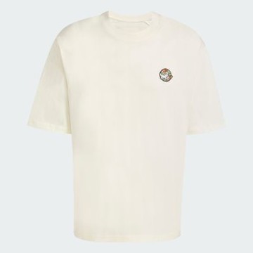 Adidas 愛迪達 M Ani Pop T JZ5063 男 T恤 運動上衣 休閒短袖 米 亞版 純棉
