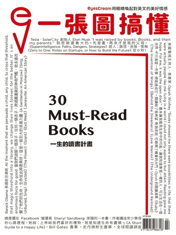 一張圖搞懂 第16期：30 Must-Read Books 一生的讀書計畫