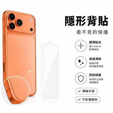 【隔日到貨】 17 Pro Max 背貼 背膜 磨砂 imos 適用