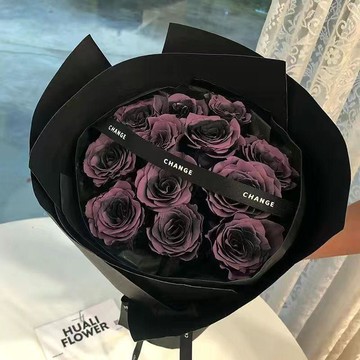 🌟臺灣出貨🌟烏梅子醬仿真香皂花永生花七夕情人節送男女朋友成品花束 送女生生日禮物 假花 仿真花 永生花