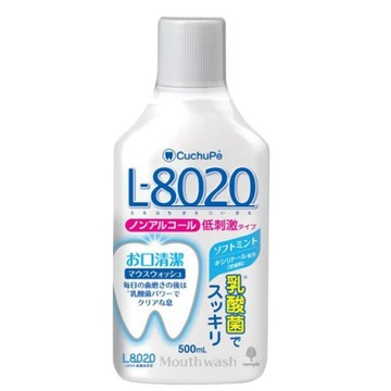[福利商品]67-1_箱損 CuchuPe L 8020 清涼薄荷乳酸菌漱口水 不含