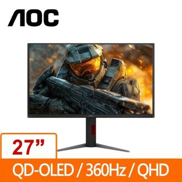 AOC Gaming 27型 Q27G4SD QD-OLED電競液晶螢幕