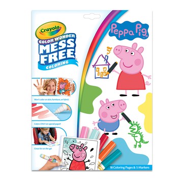 Crayola繪兒樂 - 神彩著色套裝-佩佩豬(紙盒)