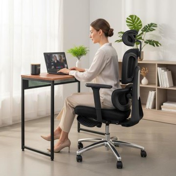 【BALF 琦晟】台灣製 85面寬 無抽屜款-簡約木紋書桌(工作桌 電腦桌 辦公桌 桌子 CH-228L )