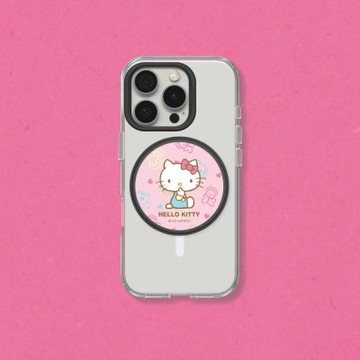 【期間限定！買就$1送】犀牛盾 GRIP O (MagSafe兼容)磁吸手機支架∣Hello Kitty系列+SuperCard超級悠遊卡
