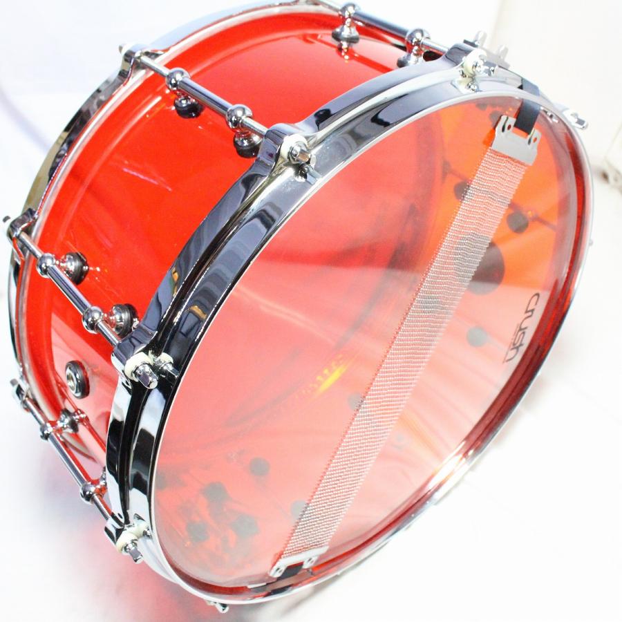 (値下げ)(中古)CRUSH   A2C14X6R Acrylic Snare 14x6  クラッシュ アクリル スネアドラム (池袋店)