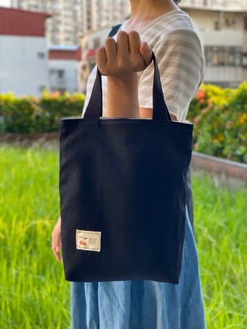 手提袋 到處跑 (小,S-size) (長版型)神祕黑色