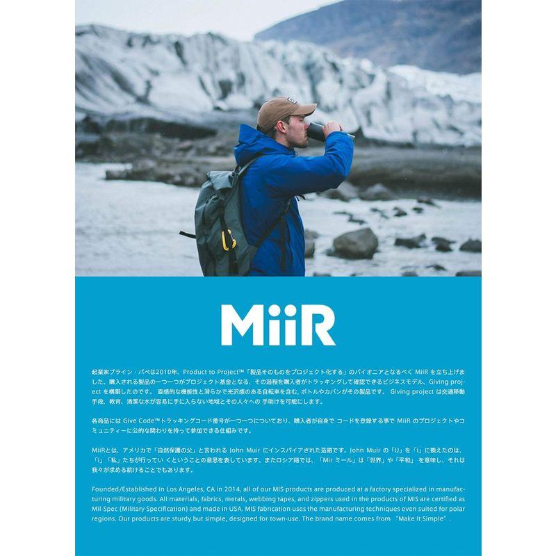 MiiR ミアー Camp Cup 12oz 保温・保冷 蓋付きステンレスマグカップSx