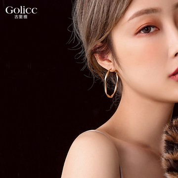 【Gulicc】古莉可 耳環  歐美大C耳環