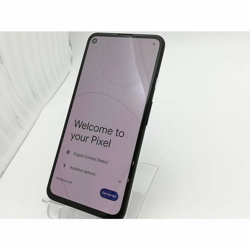 Google Pixel5 ジャストブラック SIMロック解除済み ①