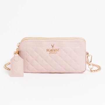 PLAYBOY - 斜背包  Unusual系列 - 粉色