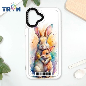 TRON IPhone 16 PLUS 大小動物們2 防摔太空載具殼 透黑 軟硬 手機殼