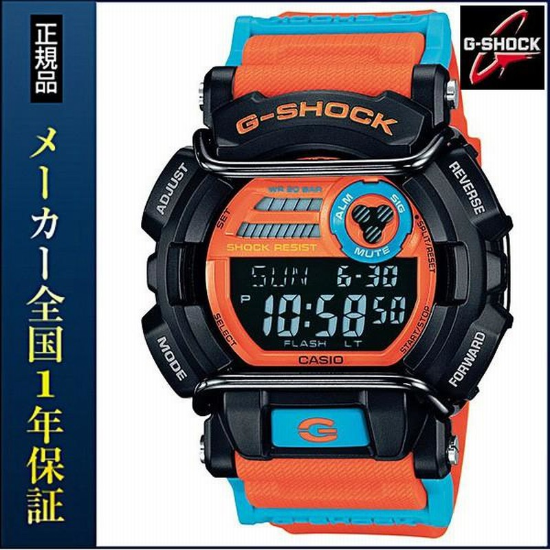 G-SHOCK Gショック CASIO カシオ GD-400DN-4JF メンズ 腕時計 ウォッチ 国内正規品 オレンジ ブラック ブルー カジュアル  デジタル | LINEショッピング