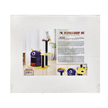 PetPals 貓跳台 3層 獨特的造型 增添家中趣味  魔幻嚇嚇怪  1個