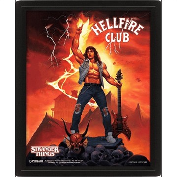 怪奇物語 Stranger Things 4 Hellfire Club 地獄火俱樂部-艾迪 3D海報