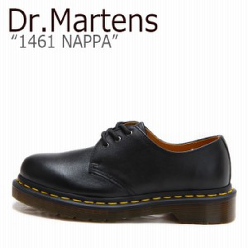 ドクターマーチン 3ホール Dr Martens メンズ レディース 1461 Nappa ナッパ Black ブラック シューズ 通販 Lineポイント最大1 0 Get Lineショッピング