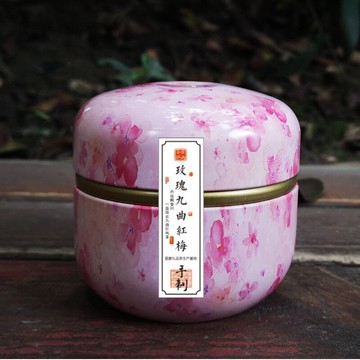 杭州特產西湖區產地龍井紅茶 雨前茶手工窨制玫瑰紅茶九曲紅梅50g