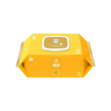 【即期品】RICO baby 韓國 星球系列 草本天然濕紙巾 - 20抽
