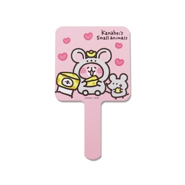 Kanahei卡娜赫拉小動物方型手拿鏡_起司