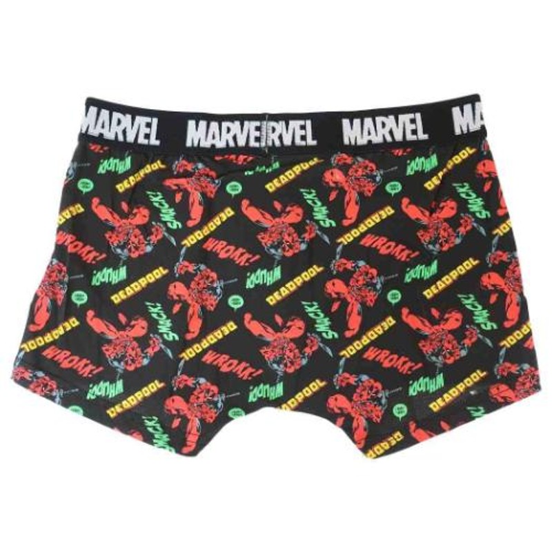 デッドプール 男性用下着 ボクサーブリーフ ロゴ MARVEL | LINEショッピング