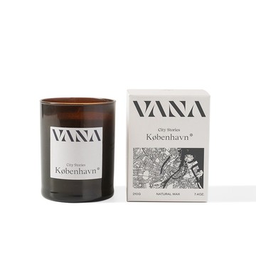 城市系列 CPH哥本哈根 香氛蠟燭210g-東方木質調