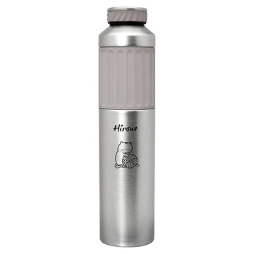 Hirone 304雪柱保溫杯  不鏽鋼色  500ml  1個