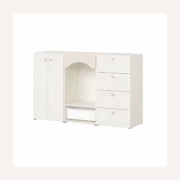 兒童衣櫃/抽屜櫃組合 (180公分)