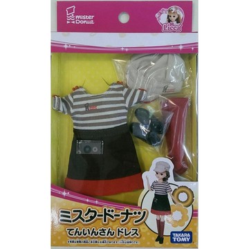 竹北kiwi玩具屋_莉卡娃娃 配件 MISTER DONUT 莉卡MISDO 制服_10501504