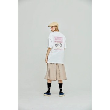 ORI FREDERIQO 翻玩 LOEWE 卡戴珊 漸層 純棉T 圖T