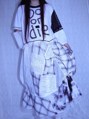 Do or die 設計連衣裙5008WH meikeiin原創設計手作