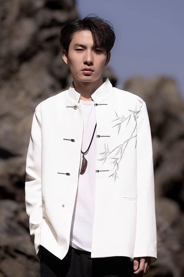 中式復古 極簡盤扣寬鬆上衣外套