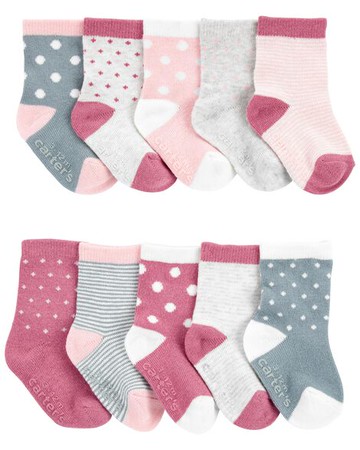 Baby 10-Pack Icon Socks