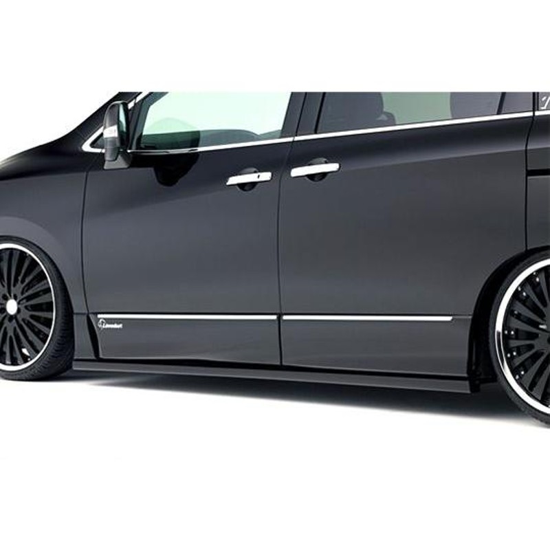 トップライン エルグランド E52 リアハーフスポイラー 未塗装 TOP LINE ARNAGE edition アルナージエディション