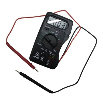 [少量現貨dd] DT-95B 攜帶式 數位 多功能三用電錶 直/交流電壓 電流 電阻 (UB2)34218_K201