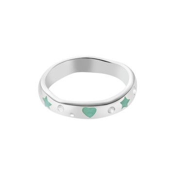 [韓國] 薄荷星雲戒指 / 2款 / Mint Nebula Ring