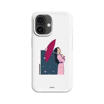 iPhone 16 SolidX 白 - 迪士尼-公主系列 Disney Princess - 公主專屬系列-花木蘭 木蘭