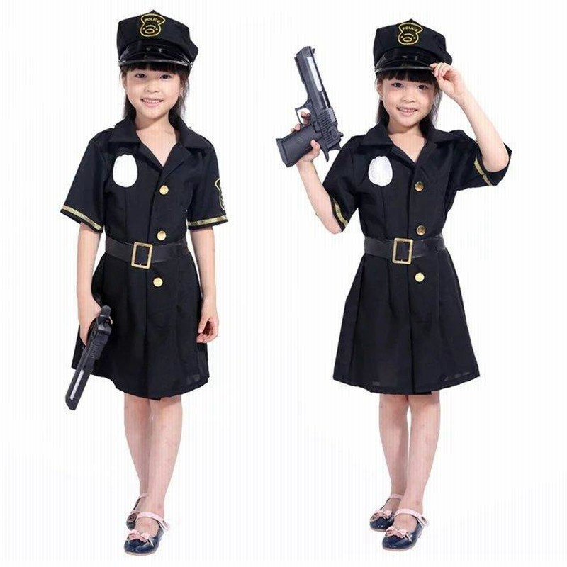 Amazon.co.jp: [XIUXIUAI] 警察官 キッズ ポリス コスプレ 子供