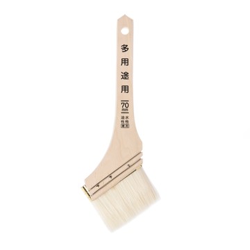 日本Asahipen 多用途化纖刷70mm(100%極細化纖絲毛、刷痕細緻、吸漆優)