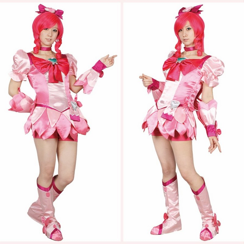 キュアブロッサム 花咲つぼみ ハートキャッチプリキュア コスプレ衣装 コスプレイヤー 通販 Lineポイント最大0 5 Get Lineショッピング