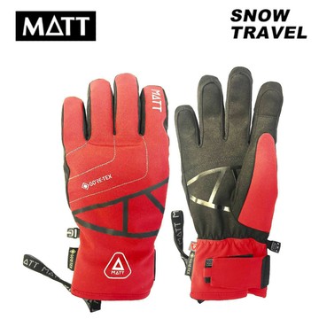 Snow Travel Gore Tex Primaloft 保暖觸控手套 AR-87【大紅】 ｜MATT