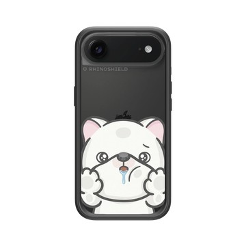 iPhone Air Mod NX -邊框背蓋組合 (相機按鈕) 黑 - 嗨小強 Hi John - 看玻璃