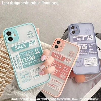 Iphone ケース 韓国 流行り Iphonese2 Iphone8 7 Iphone11 Iphonexr Iphonexs スマホ 携帯 ケース カバー おしゃれ かわいい パステル タグ ステッカー風 通販 Lineポイント最大get Lineショッピング